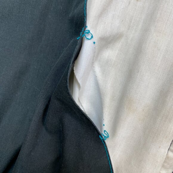 Vtg Miami Dolphins Puffer Jacket Men's L Pro Player Daniel Young Windbreaker - Picture 7 of 16